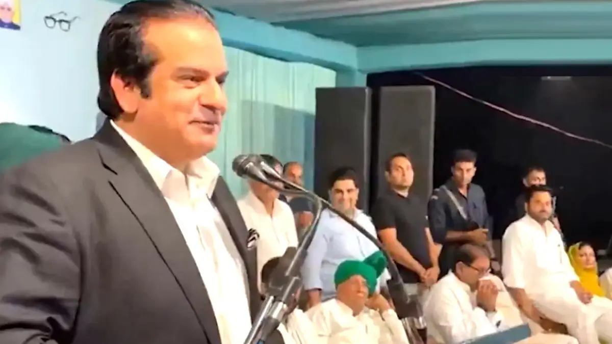 Pakistan MP Attends INLD Diwali Event in haryana