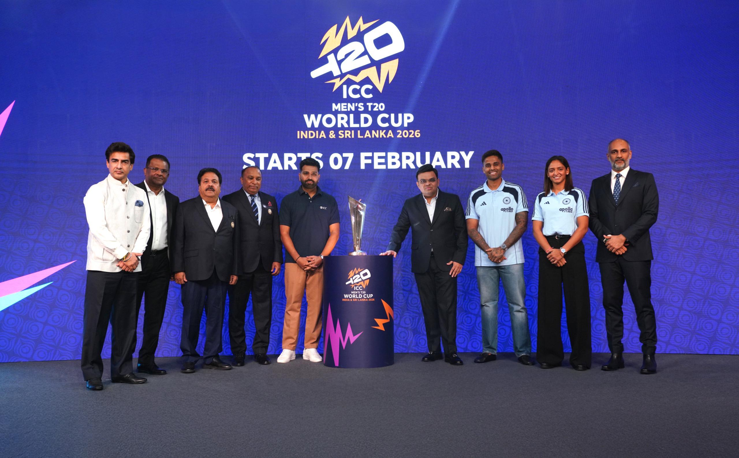 ICC Men's T20 World Cup 2026 schedule announced -
