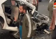 Haryana : फरीदाबाद के दिल्ली-मुंबई-वडोदरा एक्सप्रेसवे पर दो कारों की भिड़ंत, वकील की मौत